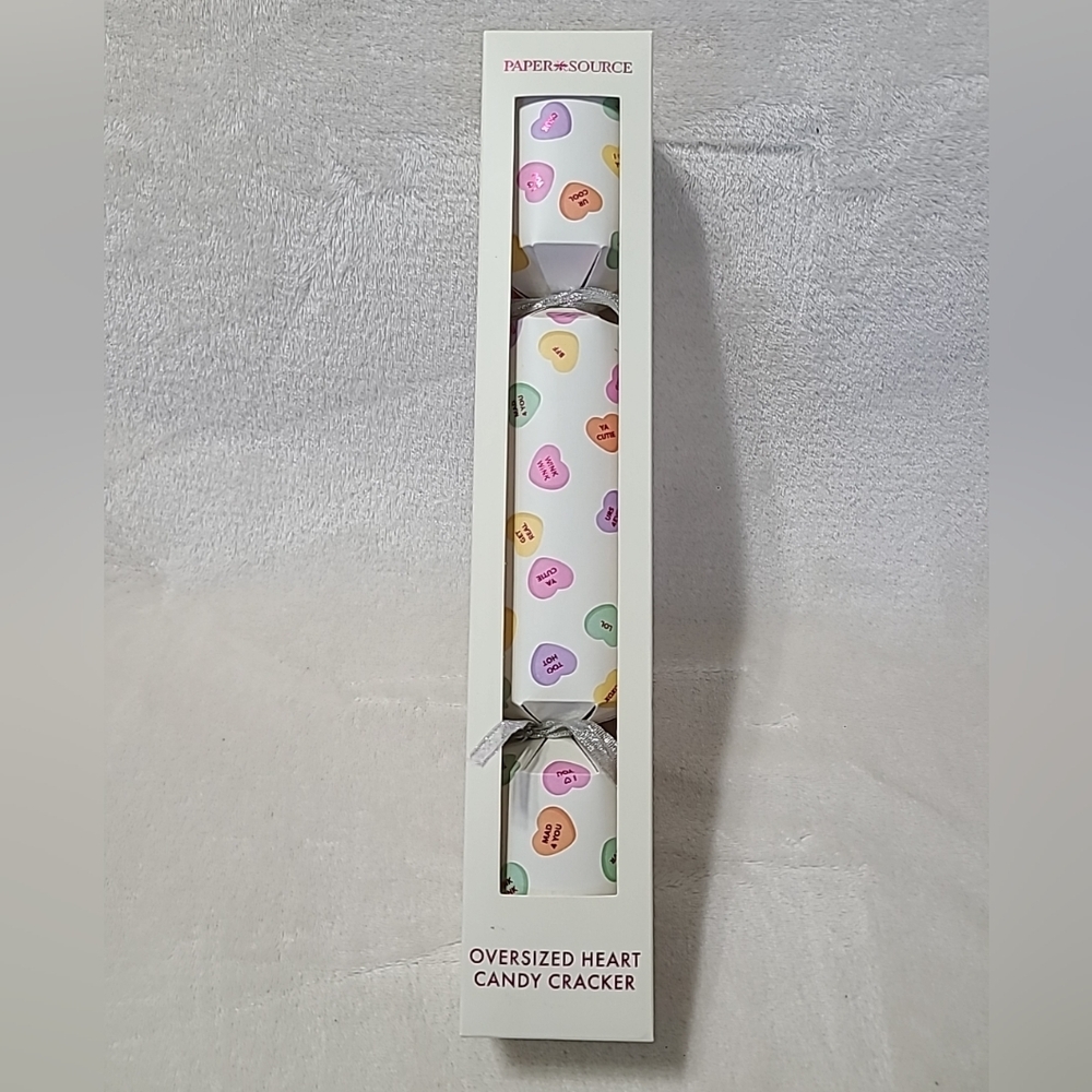Paper Source Oversized Heart Candy Cracker Valentines Day